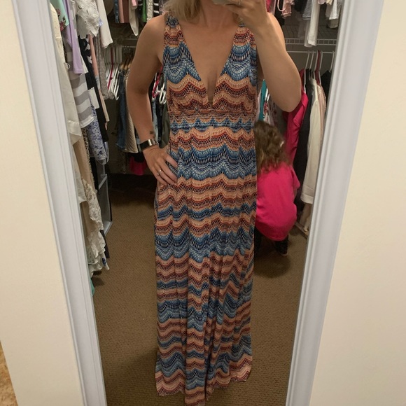 Multi Color Maxi Dress - Picture 4 of 6